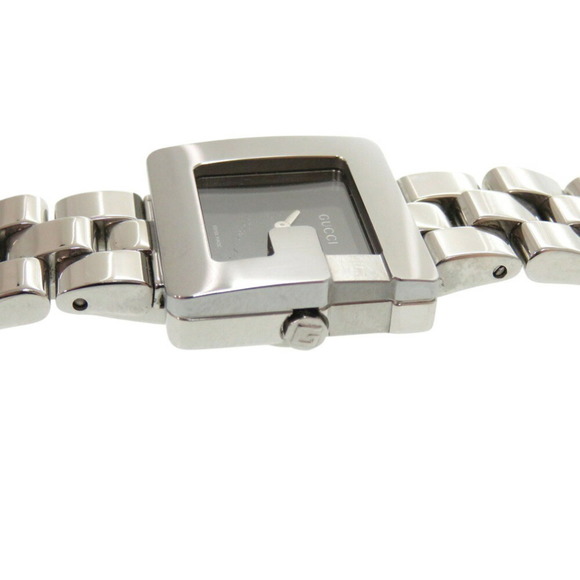 Gucci 3600L Stainless Steel Black Silver Dial Quartz Watch 1749GUCCI - Picture 8 of 9